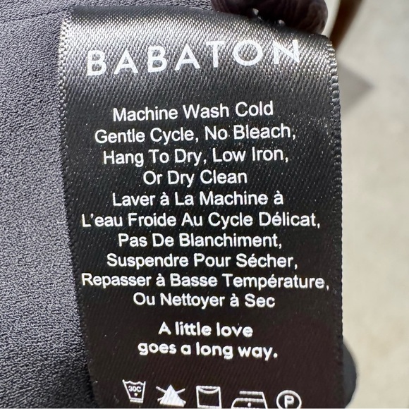 Aritzia Babaton Quincey Flowy Duster/Trench size XXS cascading lapels, belted - Picture 6 of 7